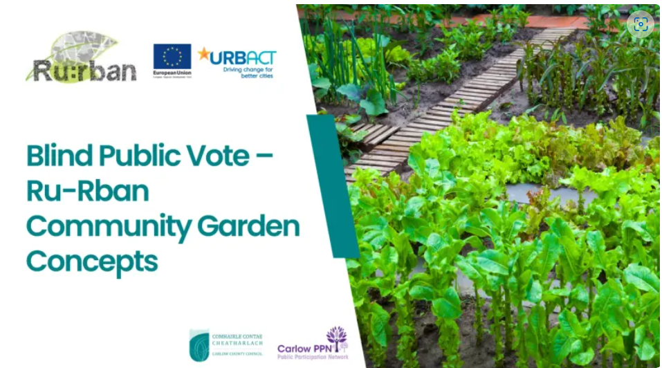 Ru-Urban Public Vote – Community Garden Concepts