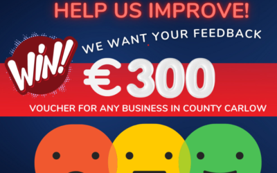 WE NEED YOUR FEEDBACK on LIGHTFEST 22 & #ShopLocalShopCarlow!!