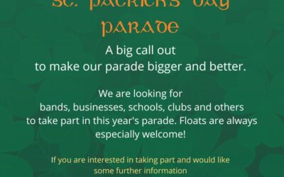BUMPER PARADE PLANNED FOR ST PATRICK’S DAY IN CARLOW