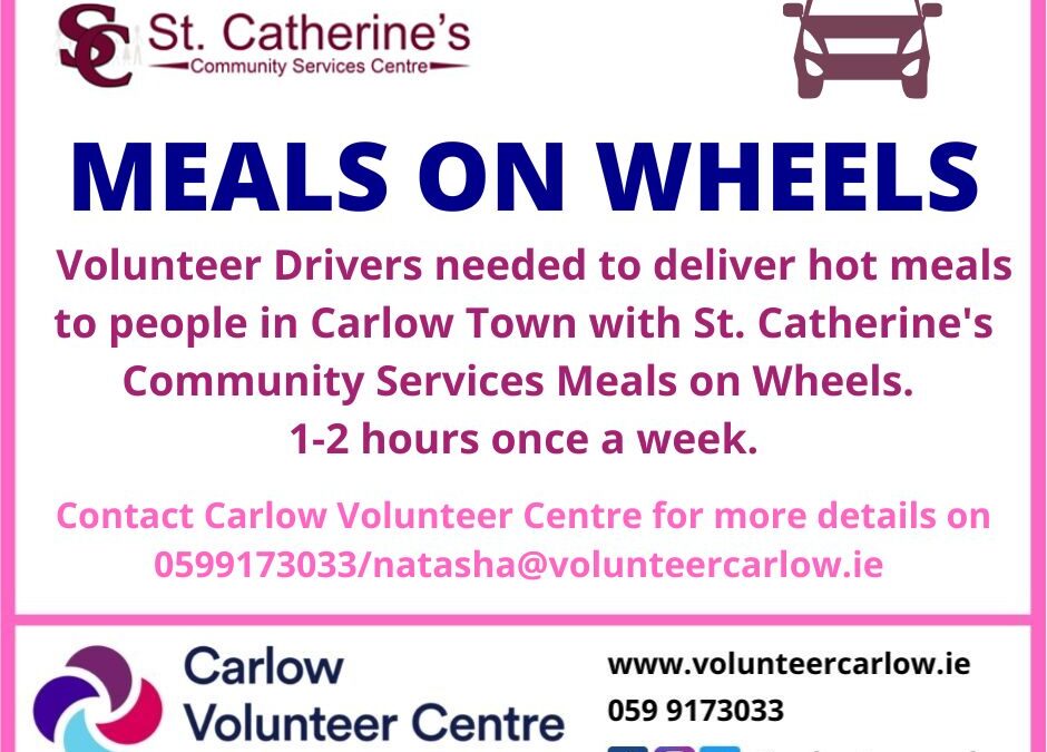 Volunteers Needed – Meals on Wheels