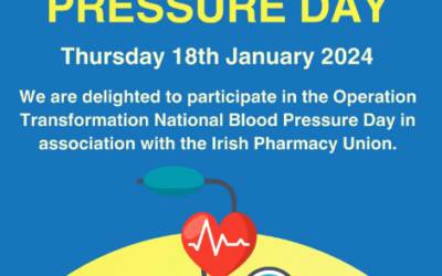 Operation Transformation in partnership with the IPU is hosting National Blood Pressure Day on Thursday, January 18th.