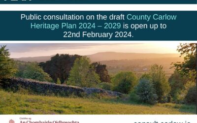 Draft County Carlow Heritage Plan 2024-2029.