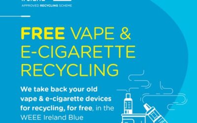 Did you know Vape and E-Cigarette devices contain lithium batteries and electronic parts?